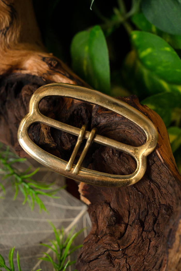 Double Renaissance buckle, round