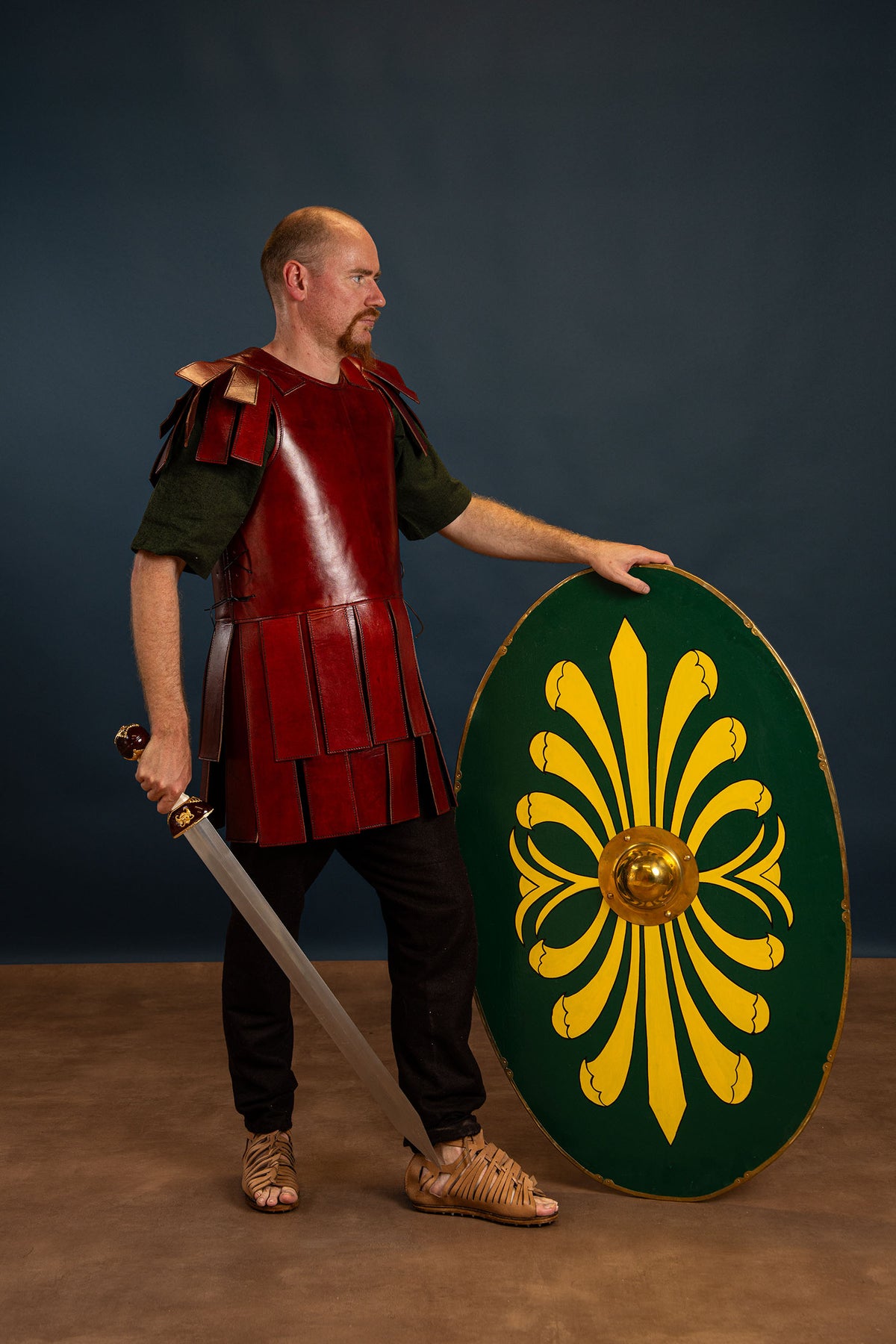 Leather Roman subarmalis