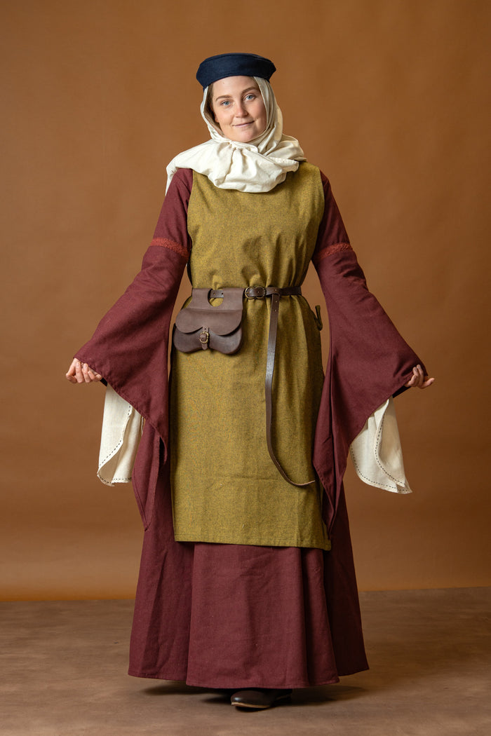 Bliaut Lenora, red