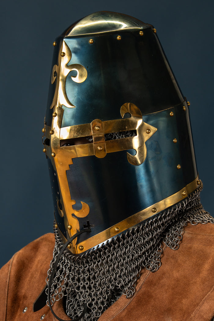 Great helmet Germanisches Nationalmuseum, ca. 1375, 1.6 mm