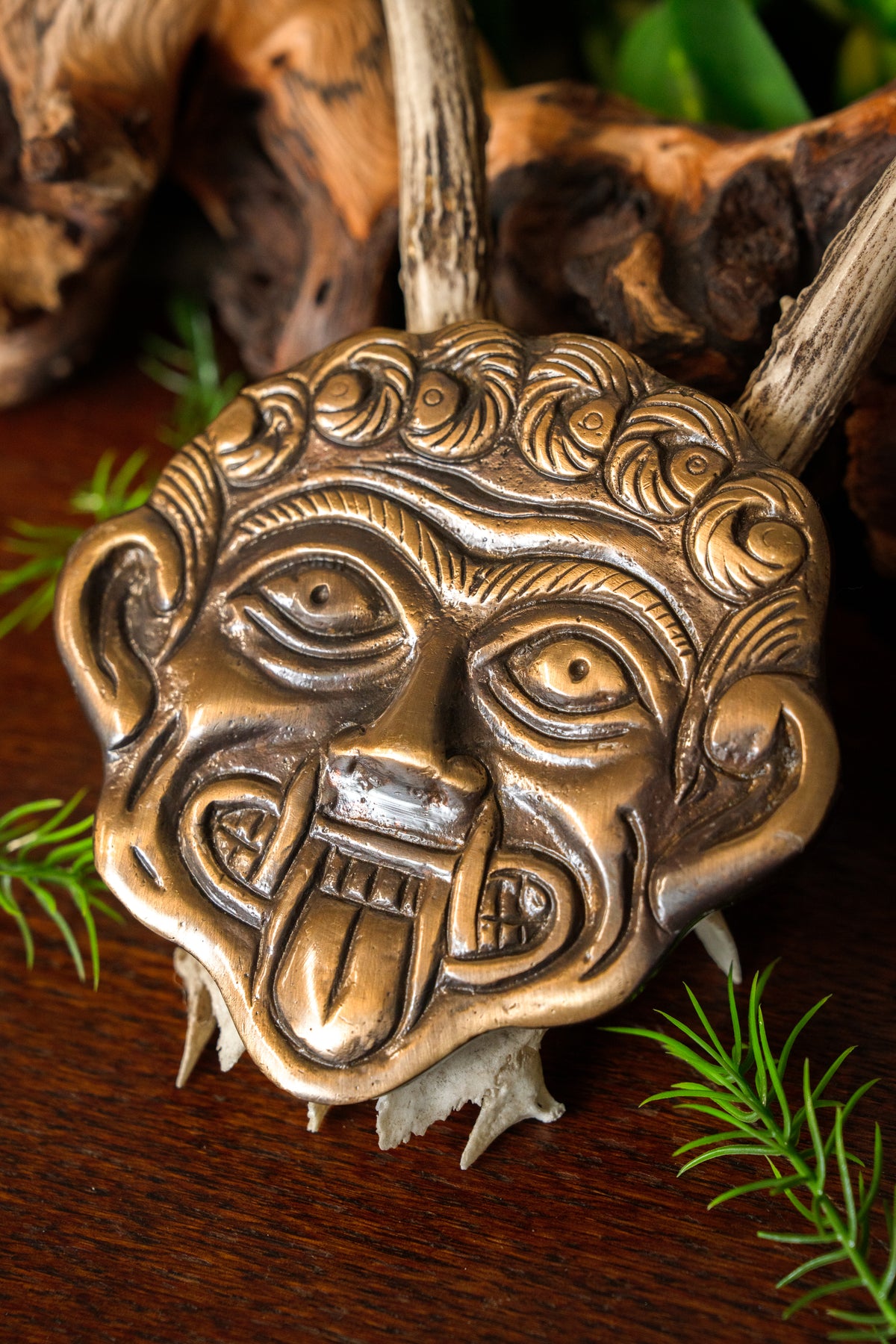 Greek Gorgon fitting