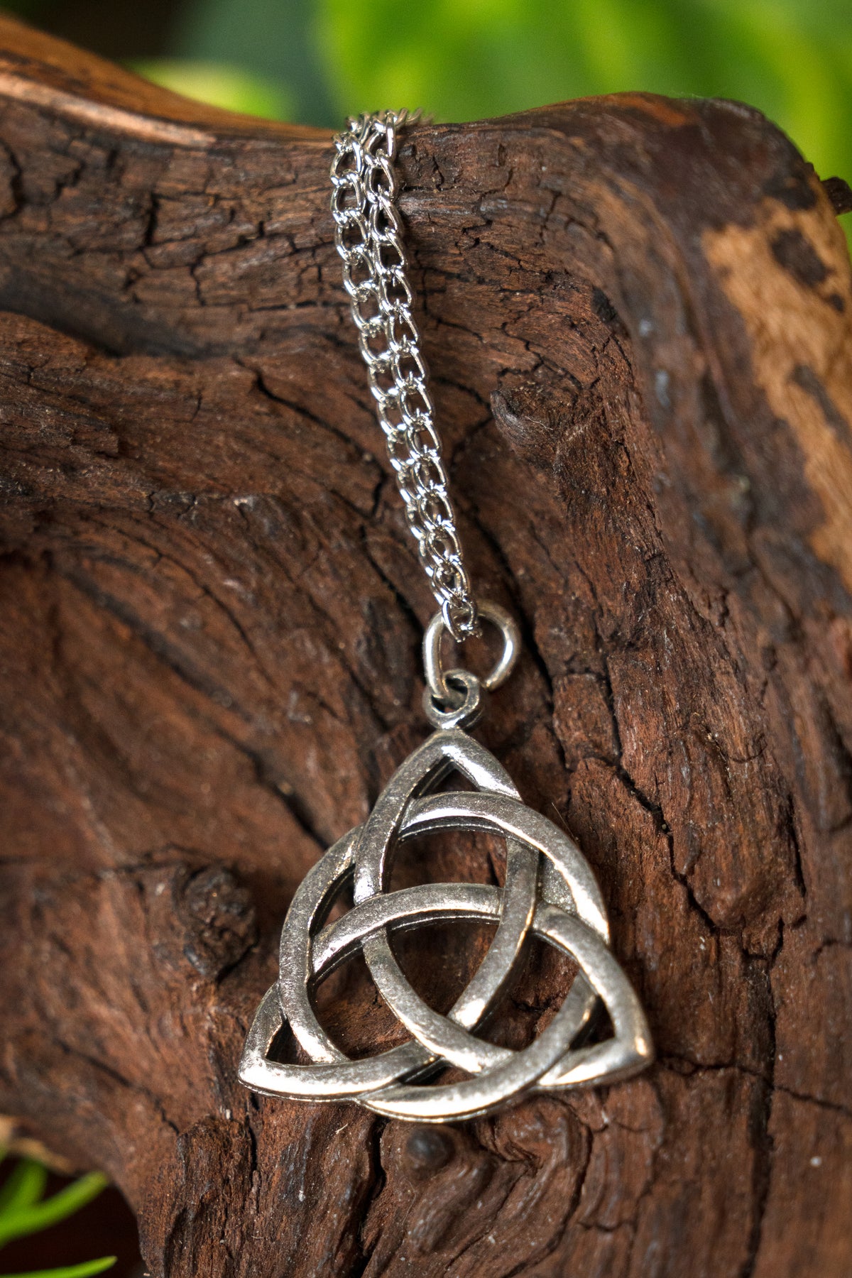 Triquetra pendant, pewter