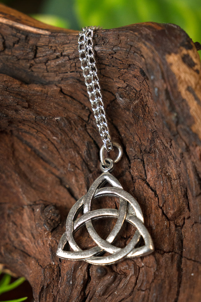 Triquetra pendant, pewter