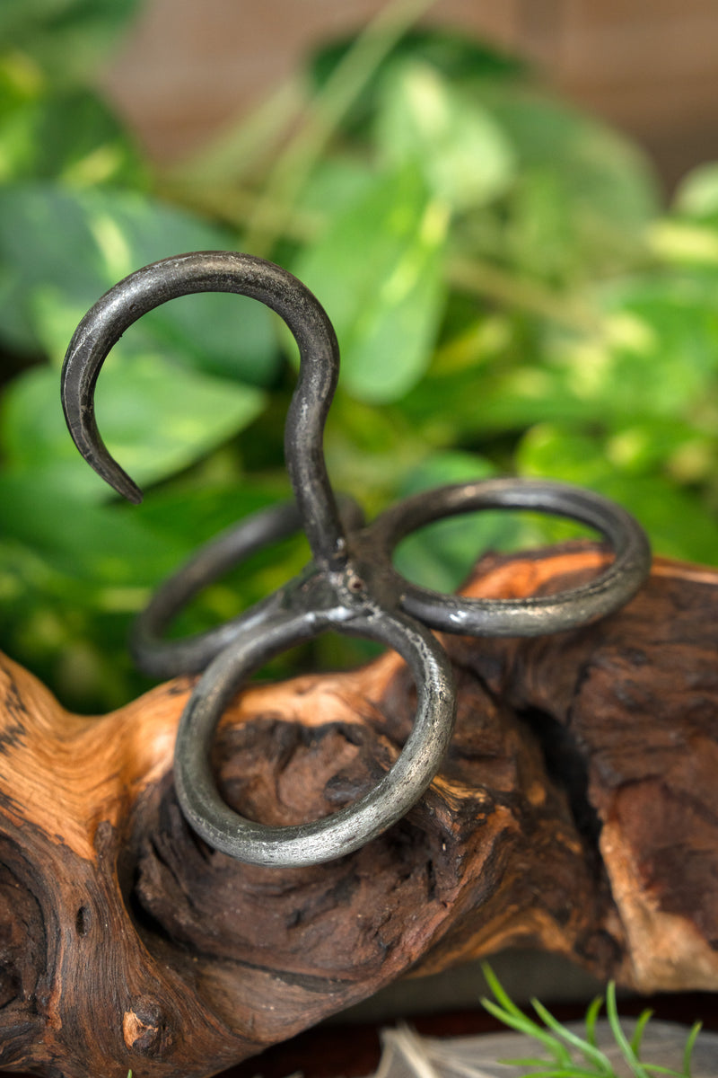 Haak voor zelf driepoot maken