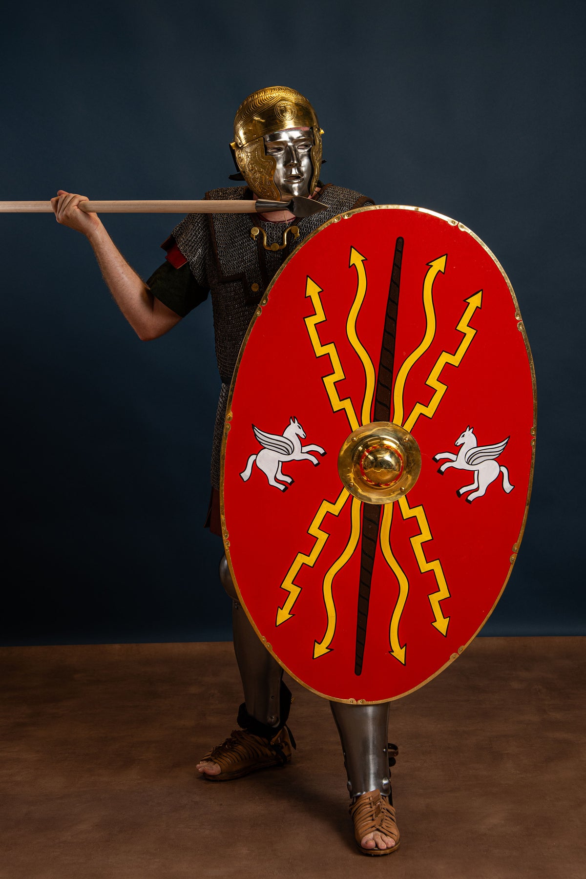 Roman shield Pegasus, clipeus