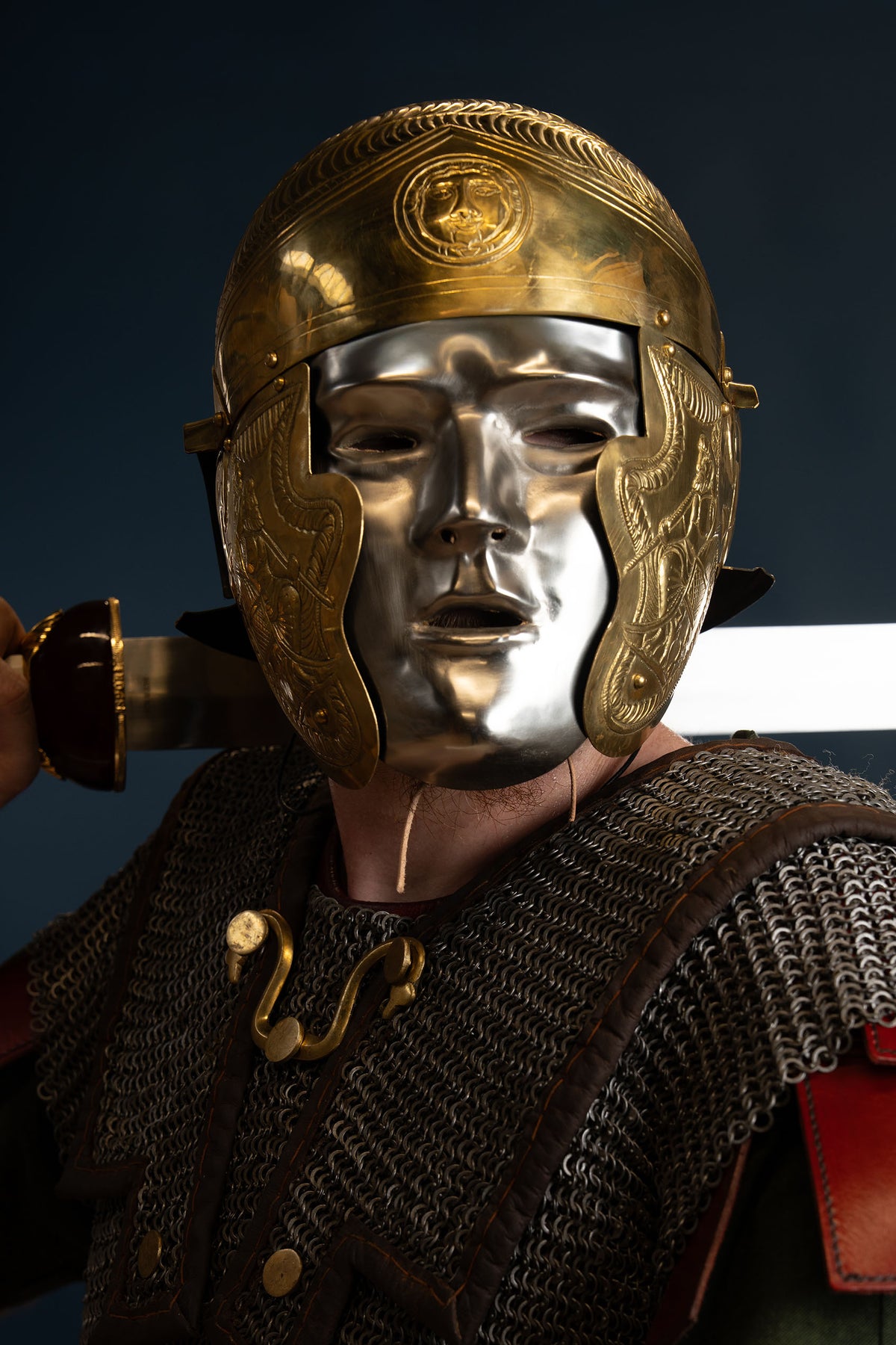 Roman larva mask Kalkriese, 1.3 mm