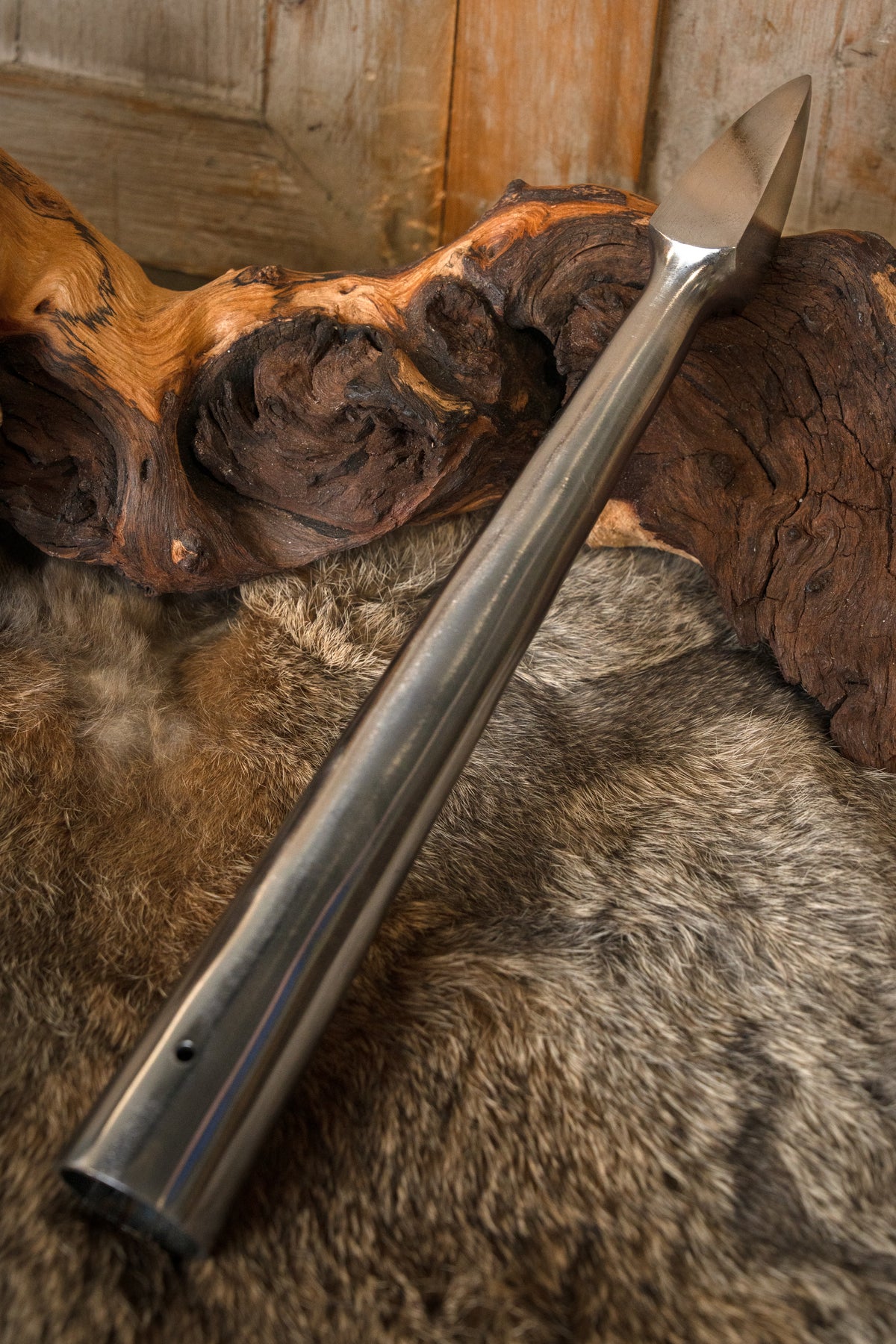 Early medieval javelin head, semi-sharp