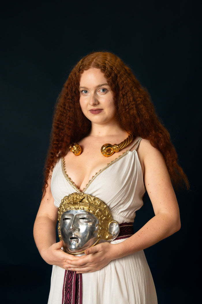 Goddess Dress Athena, white