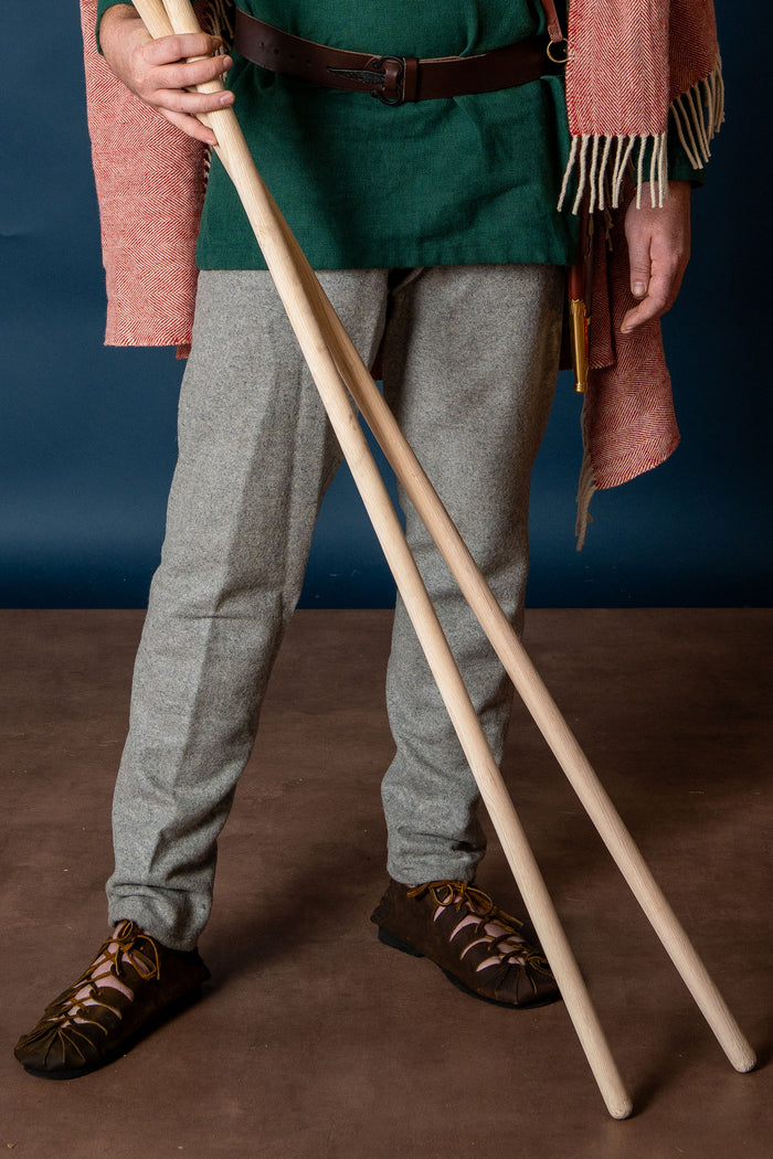 Thorsberg trousers Fenris, wool blend, grey