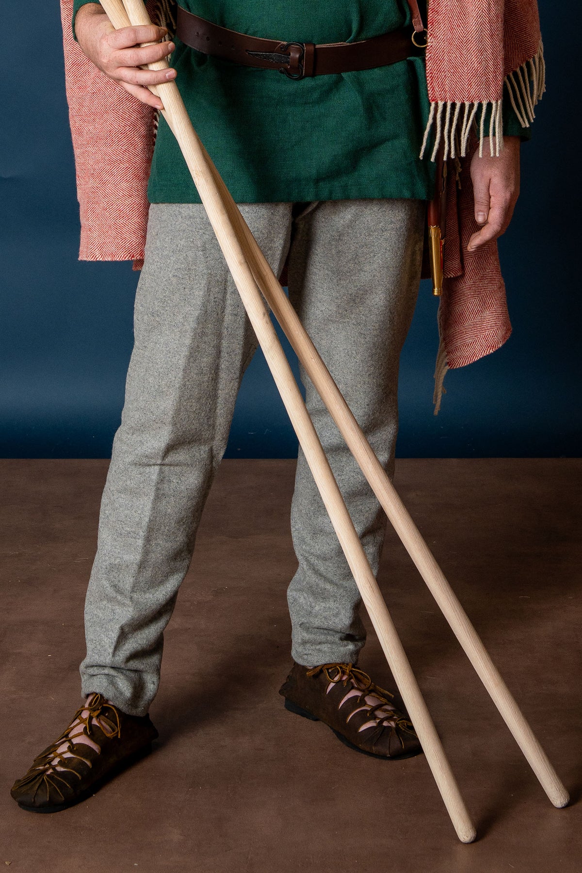 Thorsberg trousers Fenris, wool blend, grey