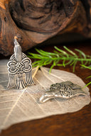 Chiusura per fasce da gamba Rusvik, bronzo argentato