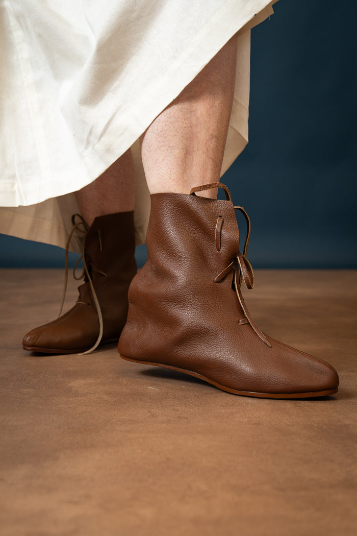 Viking boots Oseberg, brown