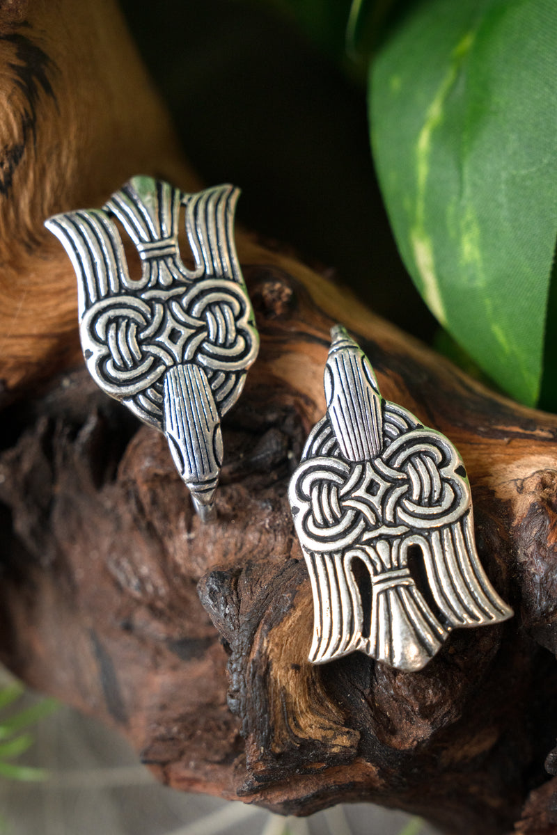 Chiusura per fasce da gamba Rusvik, bronzo argentato