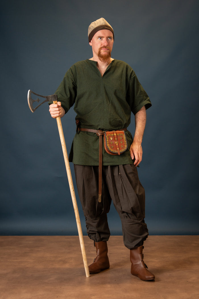 Viking tunic Uhtred, green