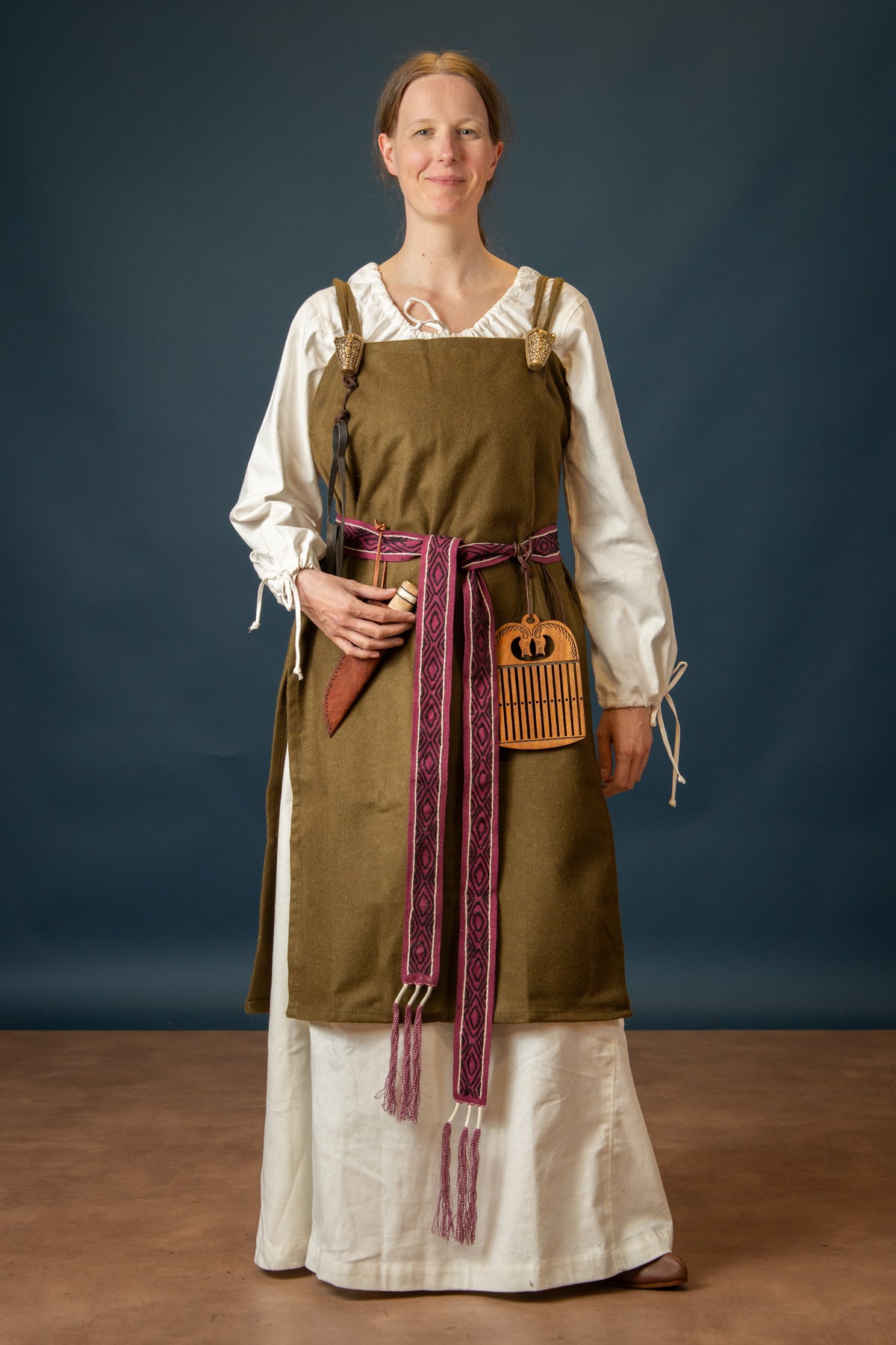 Hangeroc Jodis, autumn green, wool mix