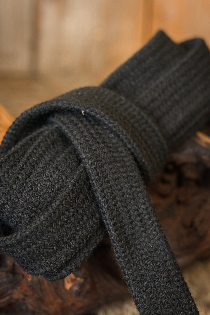 Cotton wrapping for samurai swords