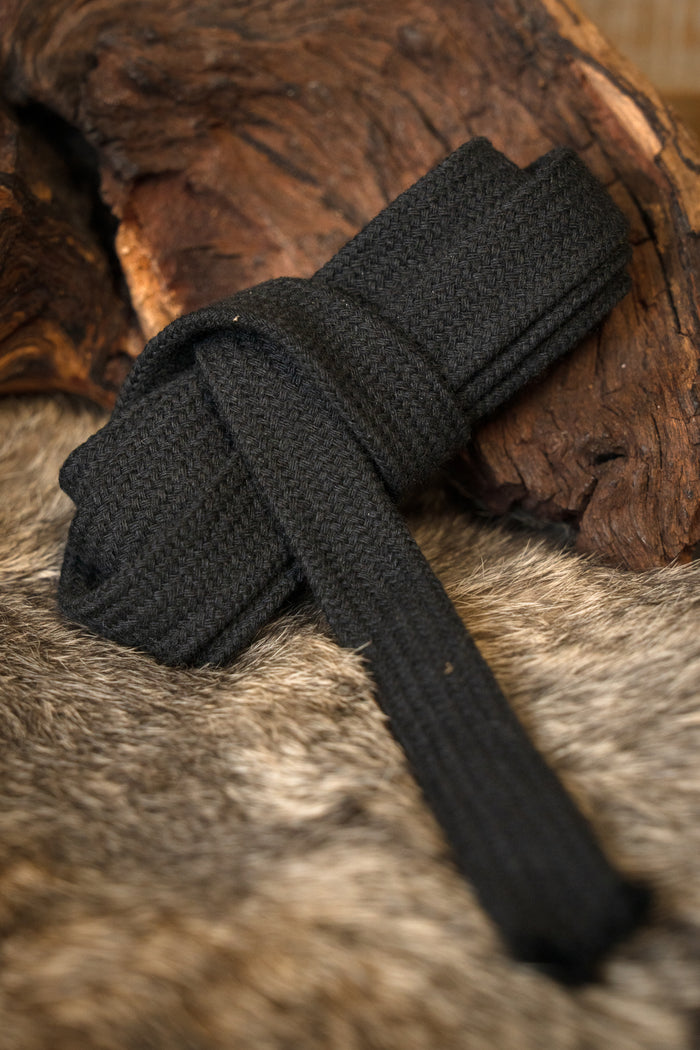 Cotton wrapping for samurai swords