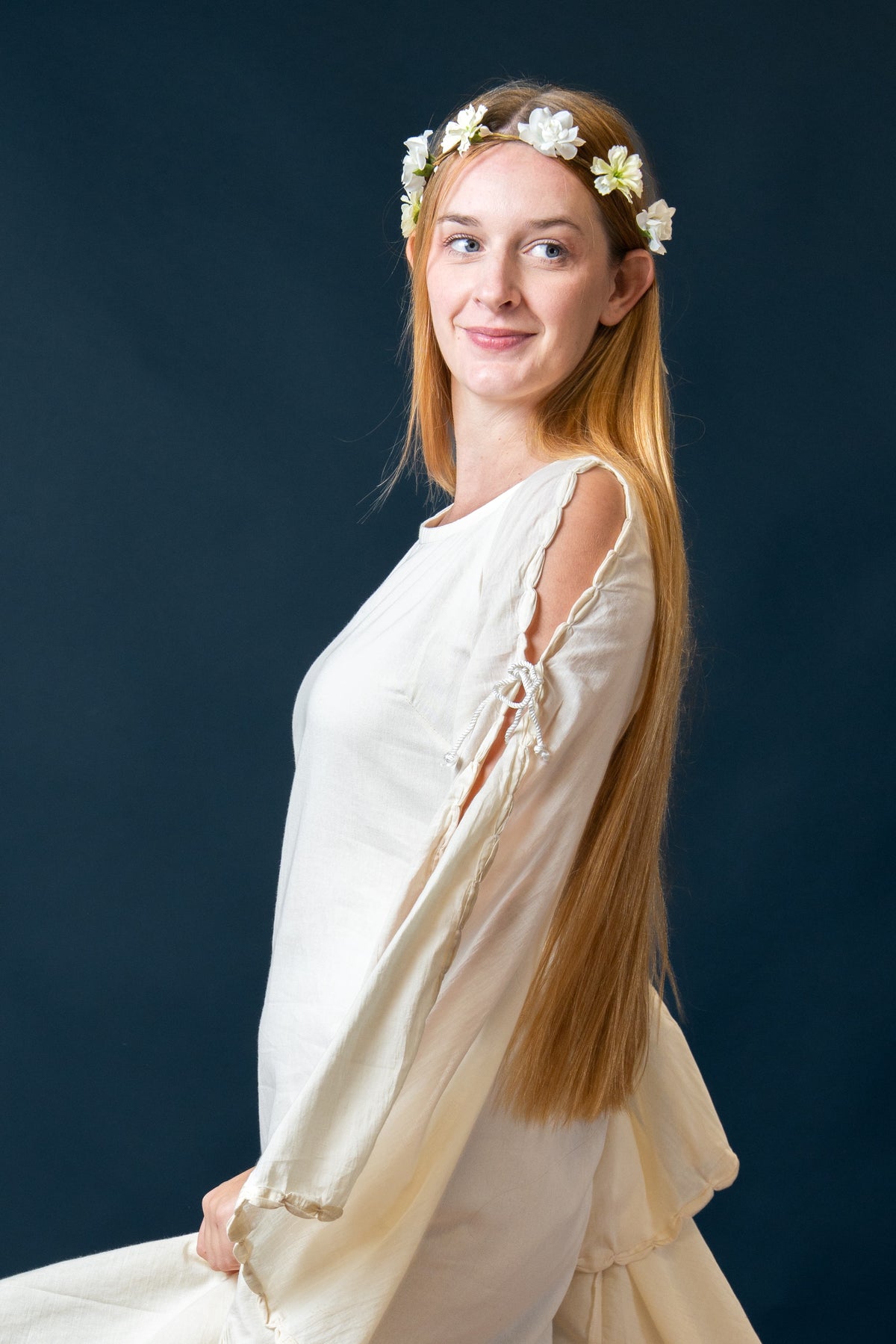 Bliaut Ingrid, cream
