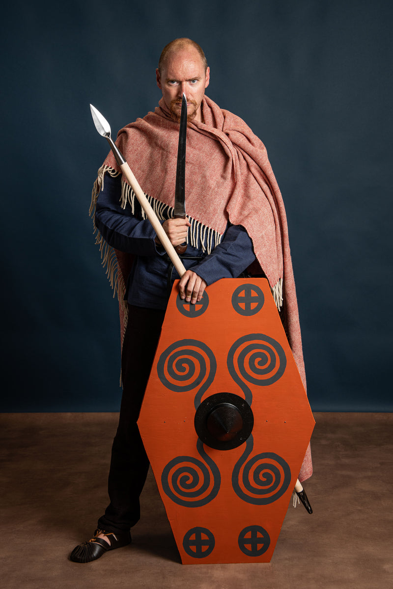 Tunica vichinga Hans, blu