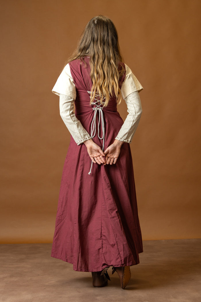 Kirtle Elodie, red/cream