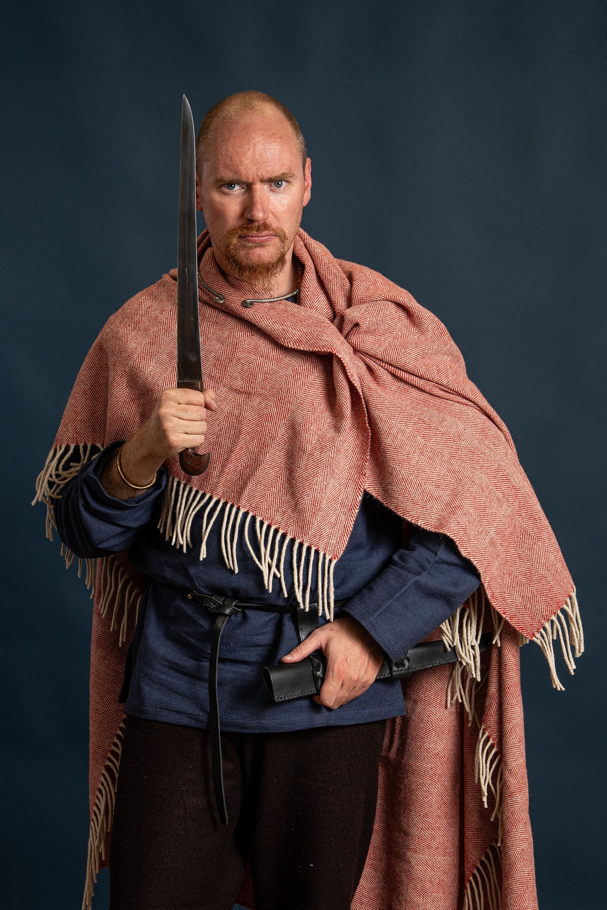 Germanic fighting knife (350 BC – 300 AD), semi-sharp