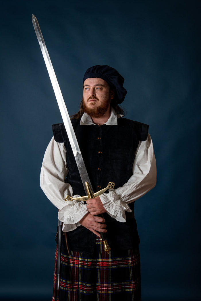 16th century doublet Sea Beggars / Watergeuzen, black