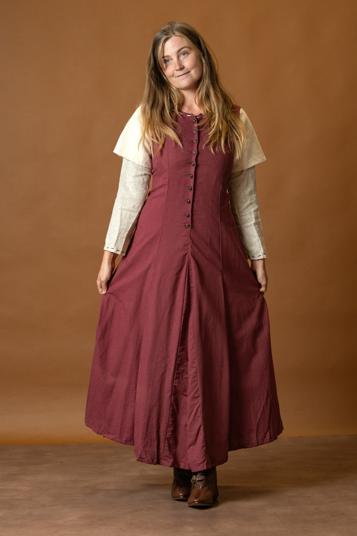 Kirtle Elodie, red/cream