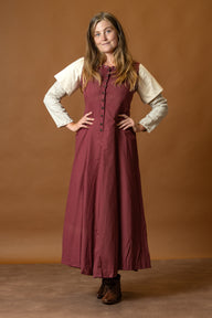 Kirtle Elodie, red/cream