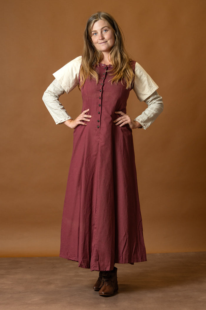 Kirtle Elodie, red/cream
