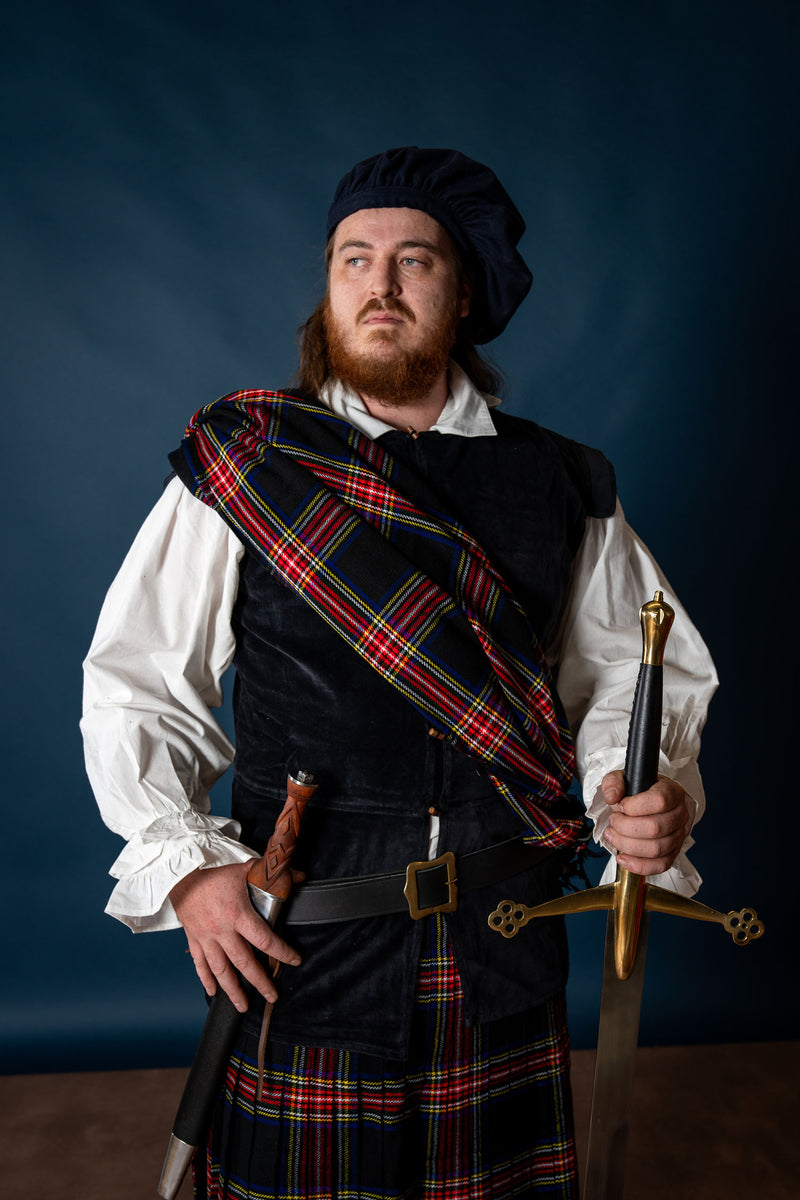 Camisa pirata, blanca