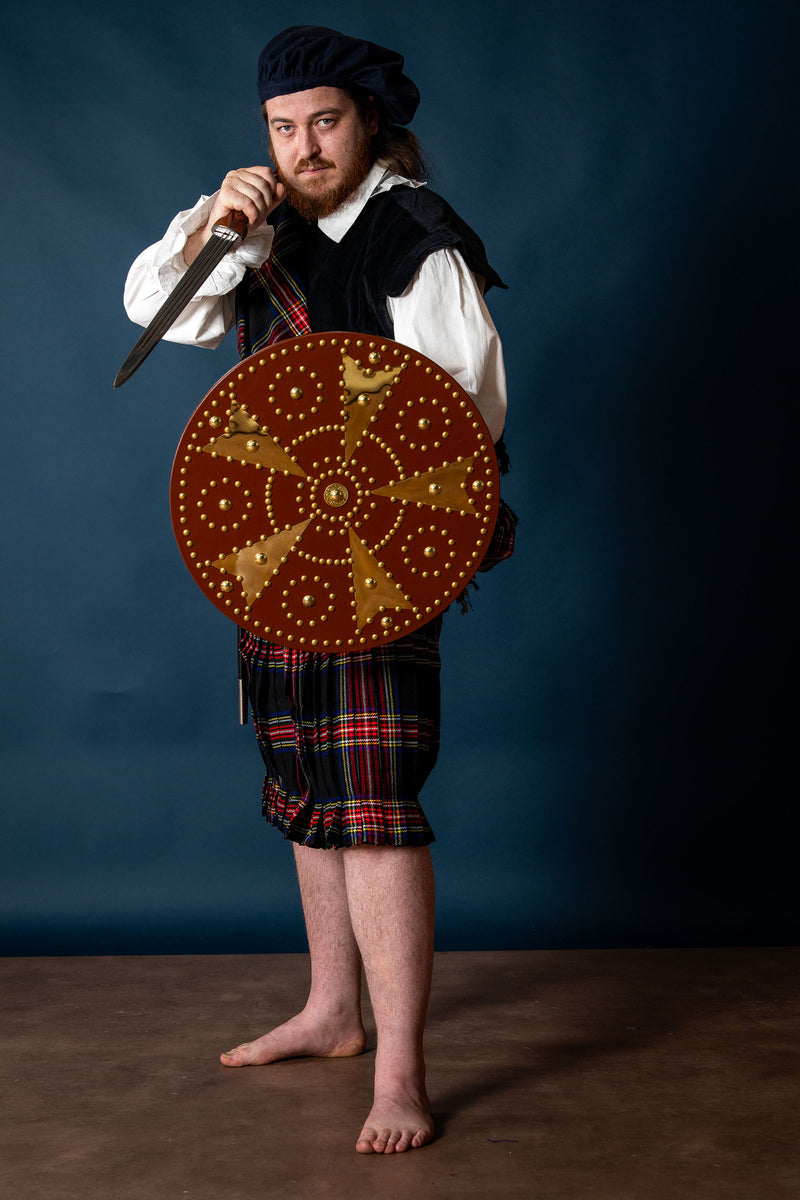 Dirk scozzese delle Highlands, semi-affilato