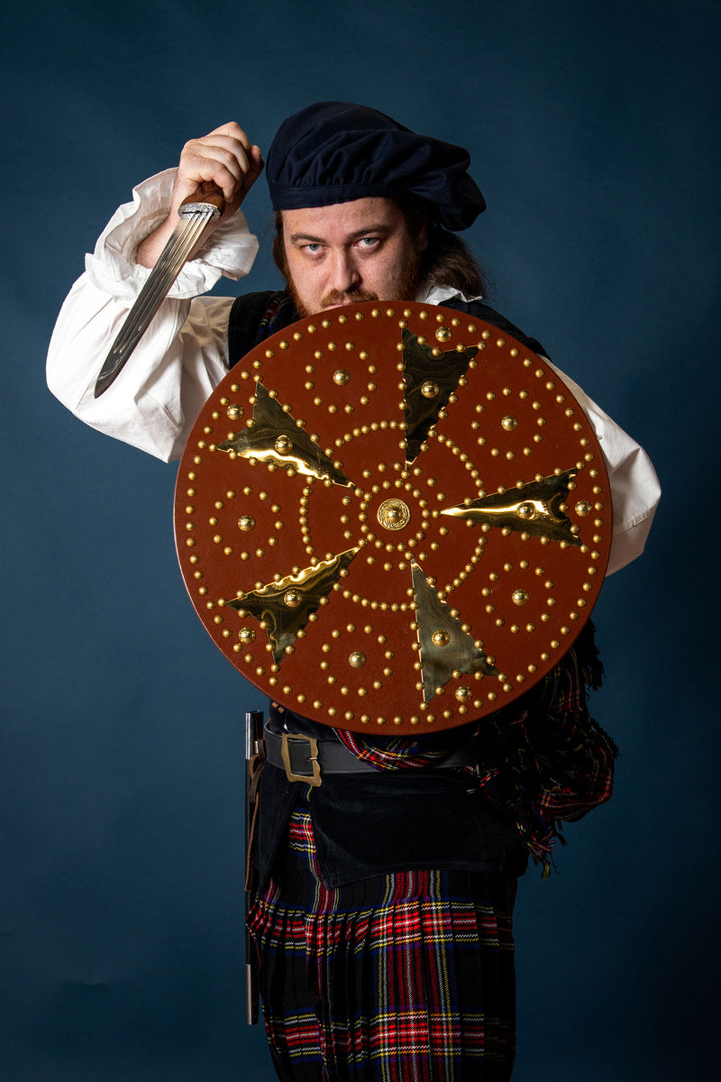 Dirk scozzese delle Highlands, semi-affilato