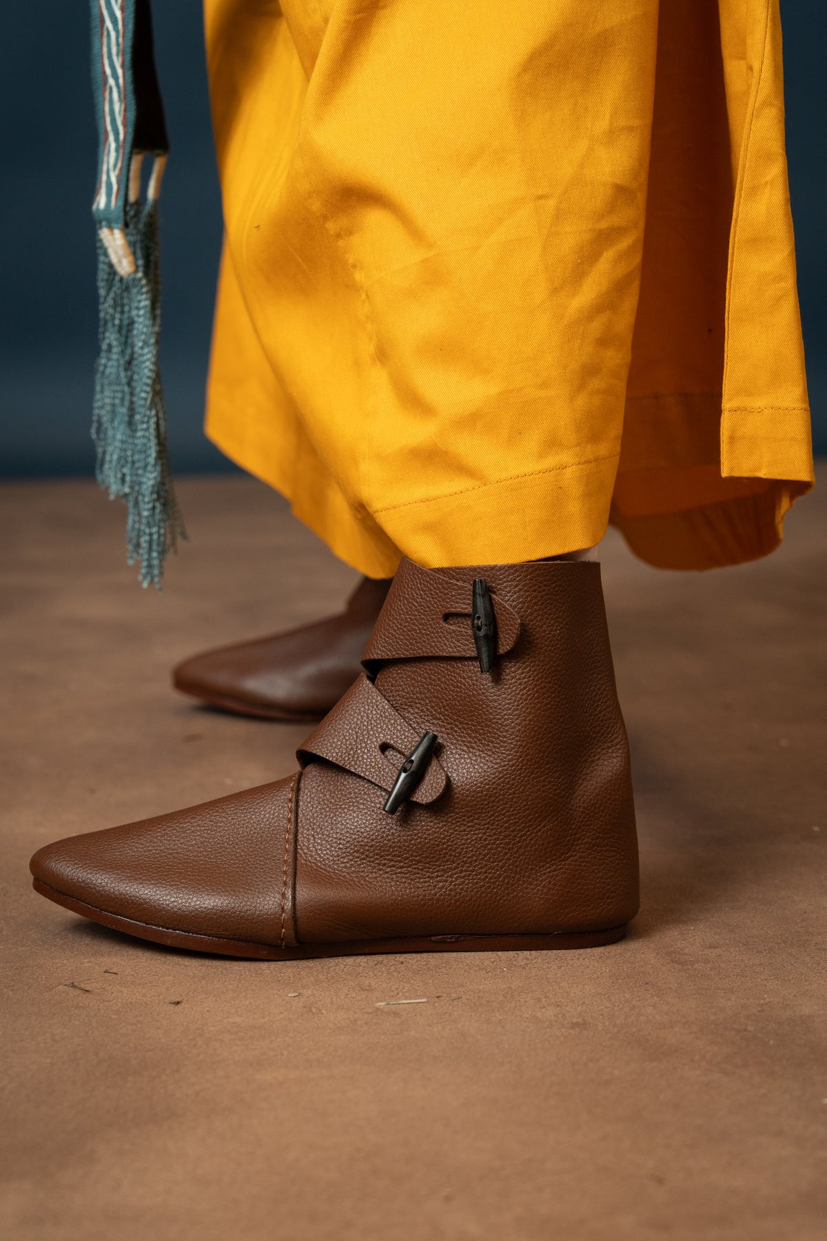 Viking shoes Jorvik, brown
