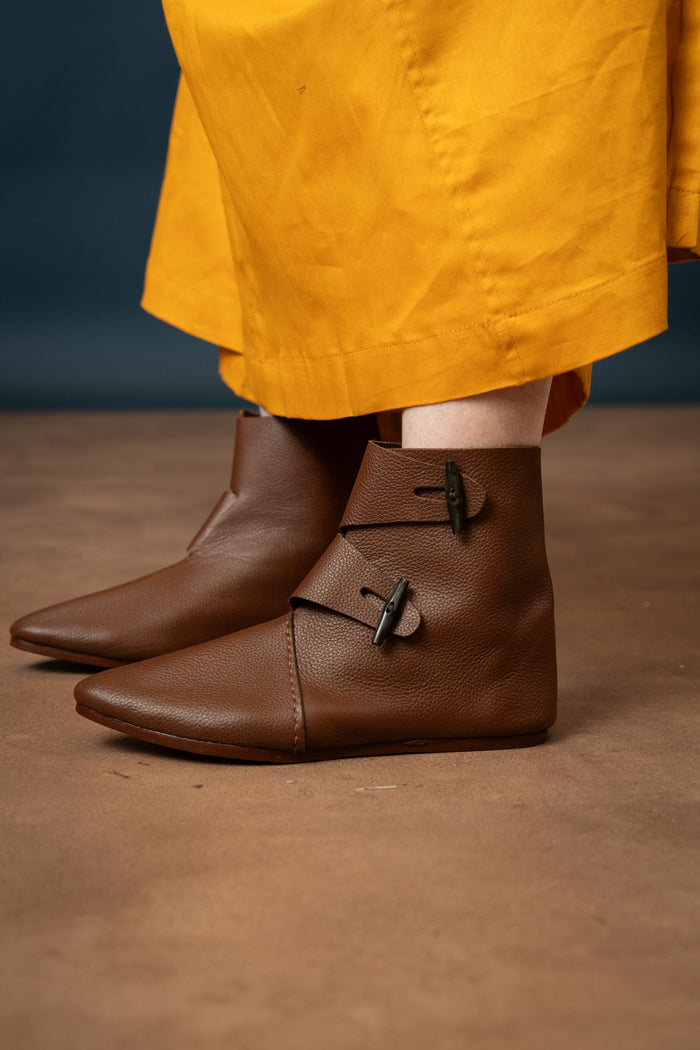 Viking shoes Jorvik, brown