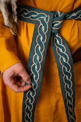 Viking belt Elina, blue, 235 cm