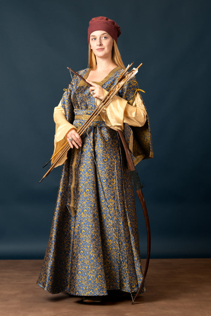 Aquitania bliaut - blue