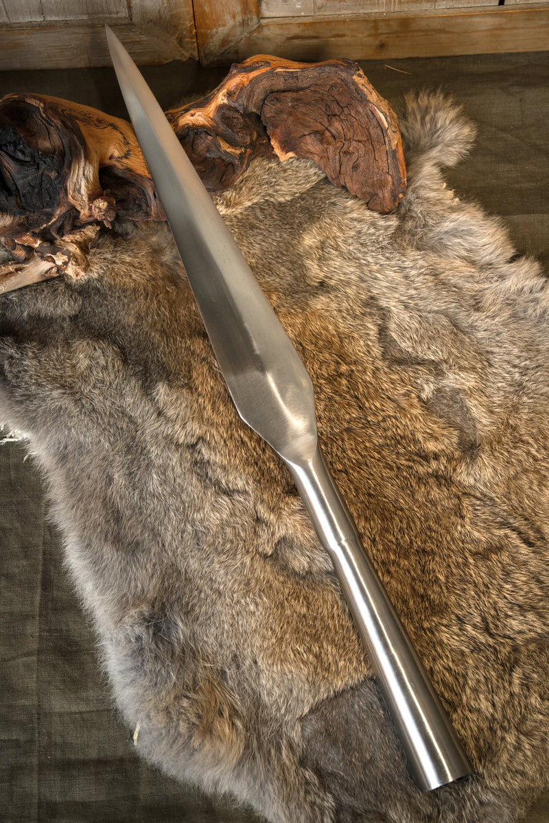 Hasta romana, hoja, semi-afilada