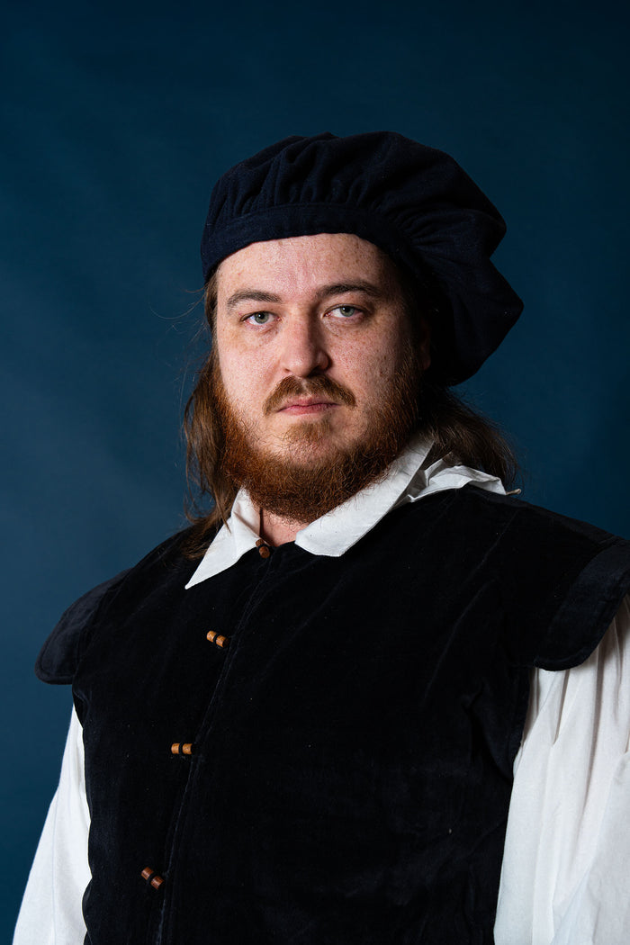 16th century doublet Sea Beggars / Watergeuzen, black