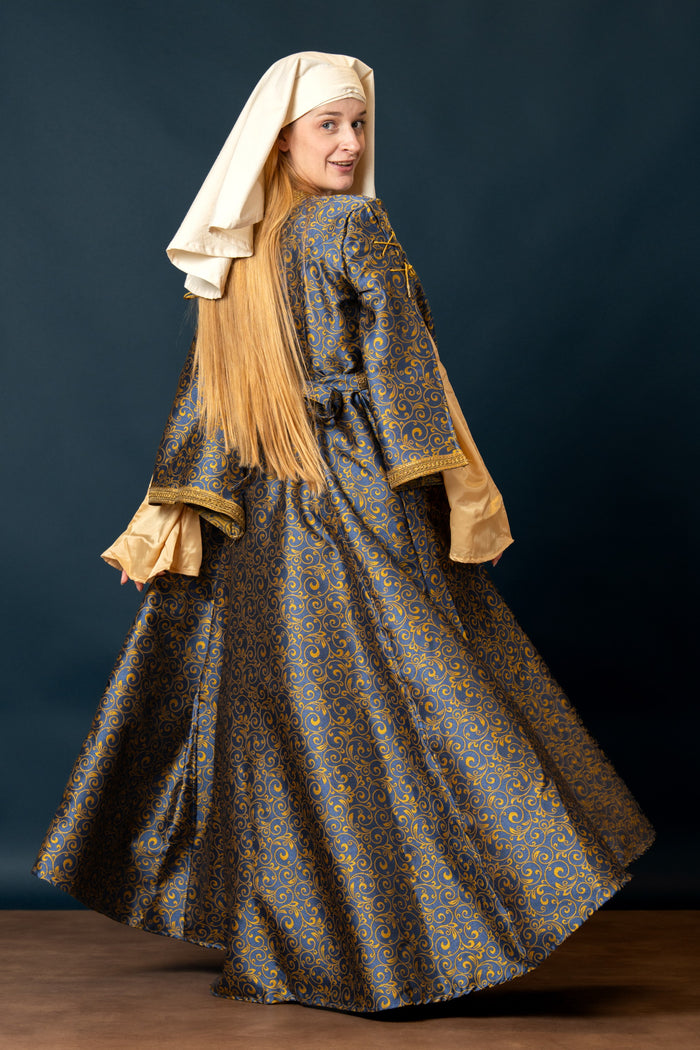 Aquitania bliaut - blue
