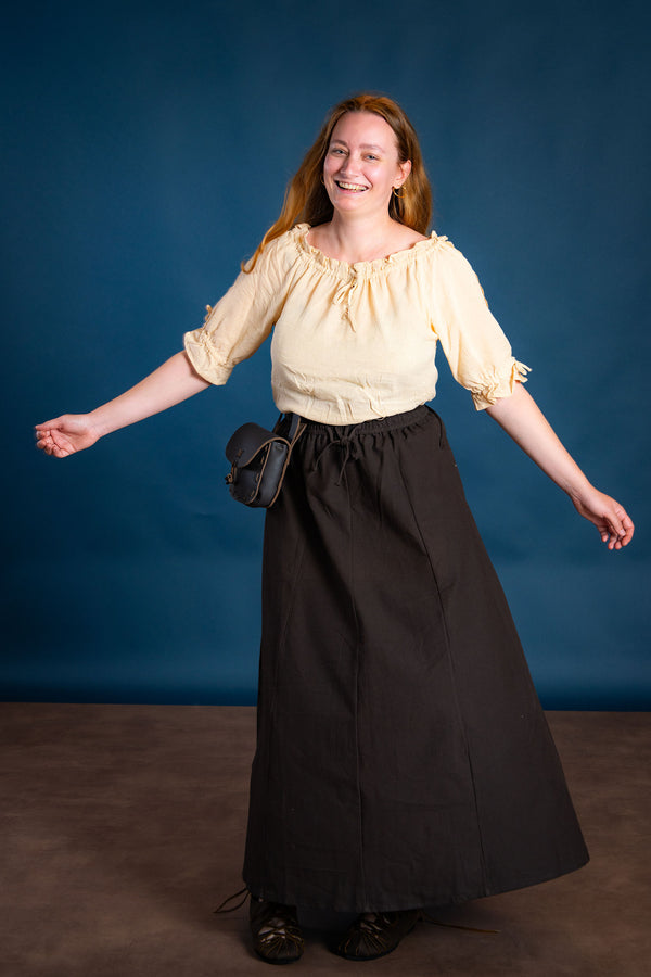 Skirt Jutta, brown