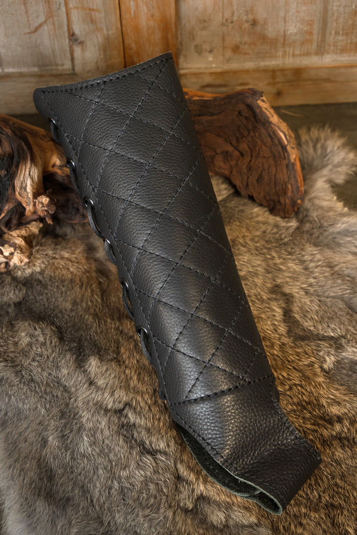 Archer bracer left hand, black