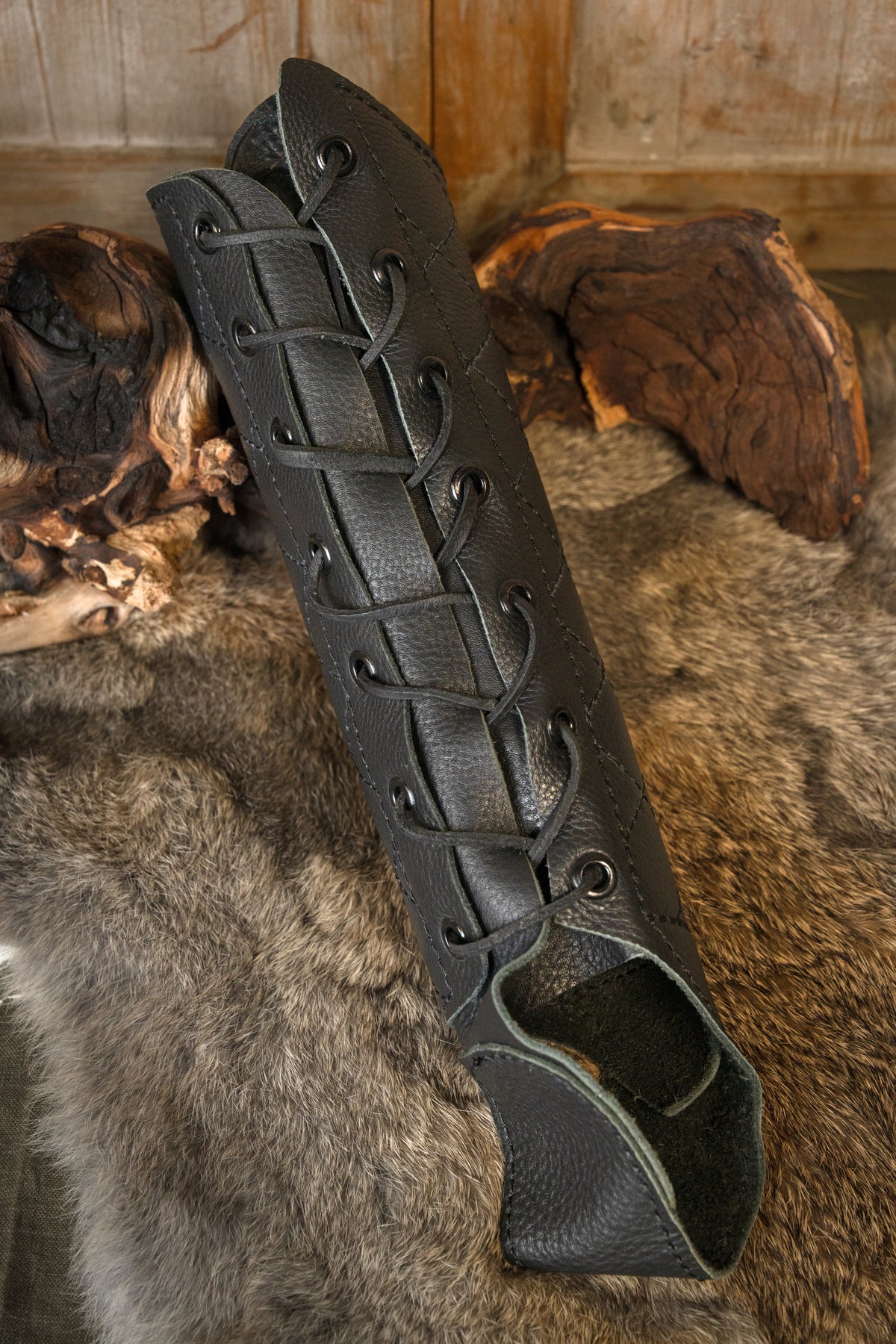 Archer bracer left hand, black
