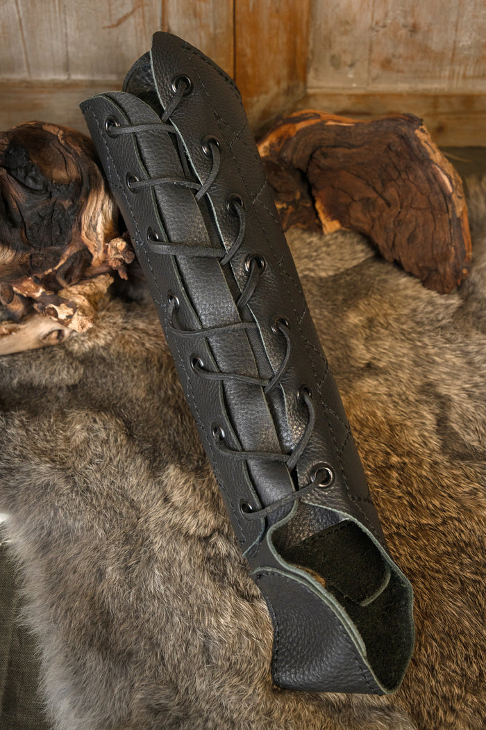 Archer bracer left hand, black