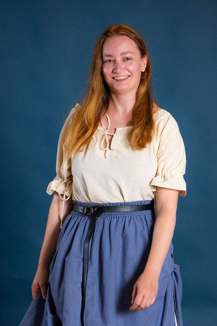 Baroque blouse Morgause, cream
