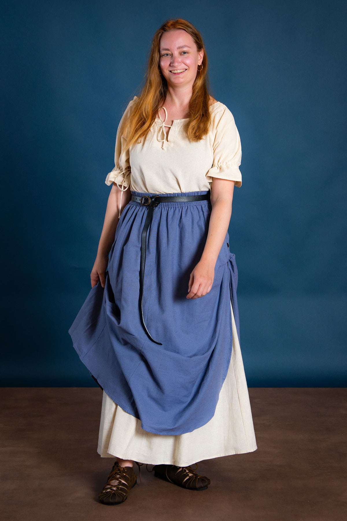 Baroque blouse Morgause, cream