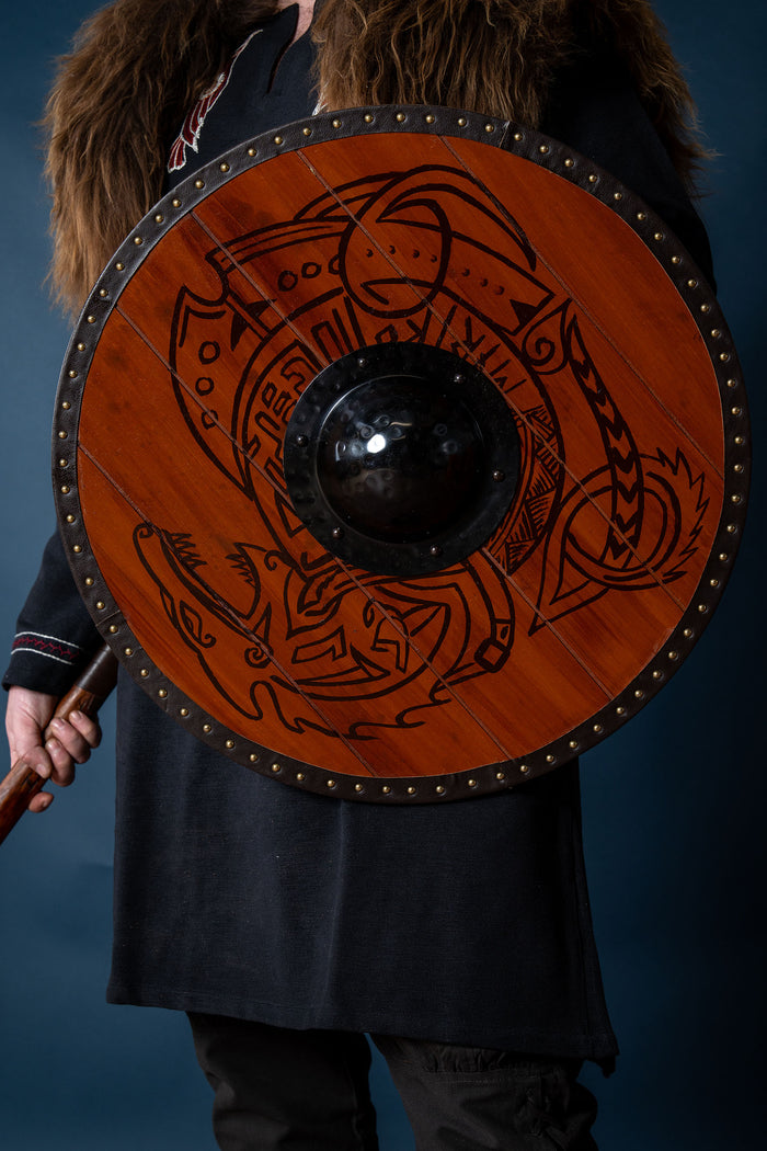 Viking shield dragon, 60 cm
