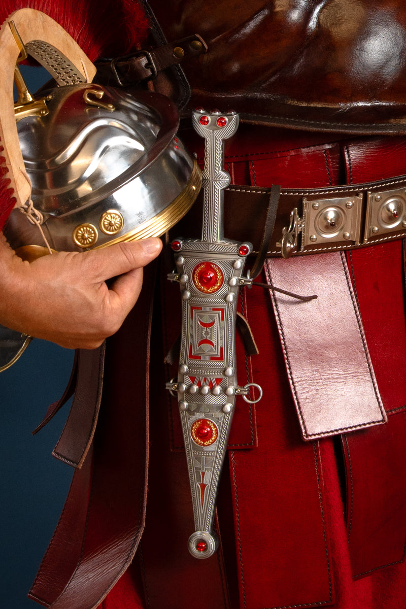 Pugio romano Teutoburgo, semi-affilato