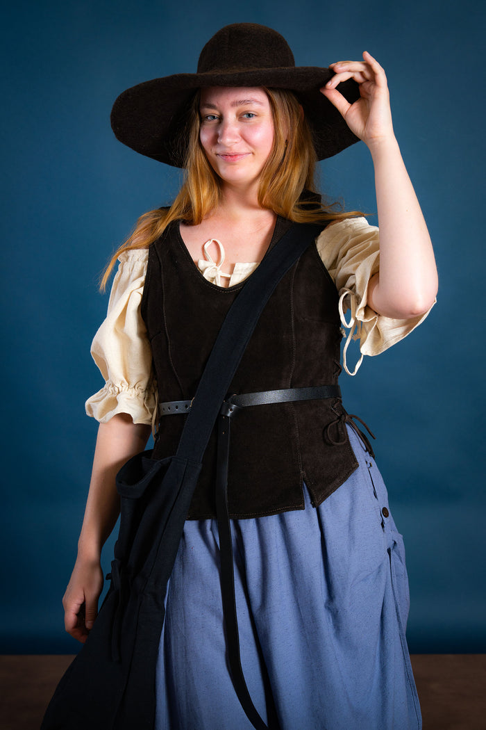 Learn Lisa ladies doublet, brown