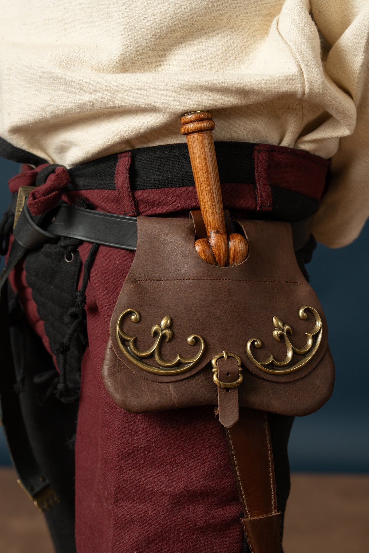 Luxury 15th Century Kidney Purse