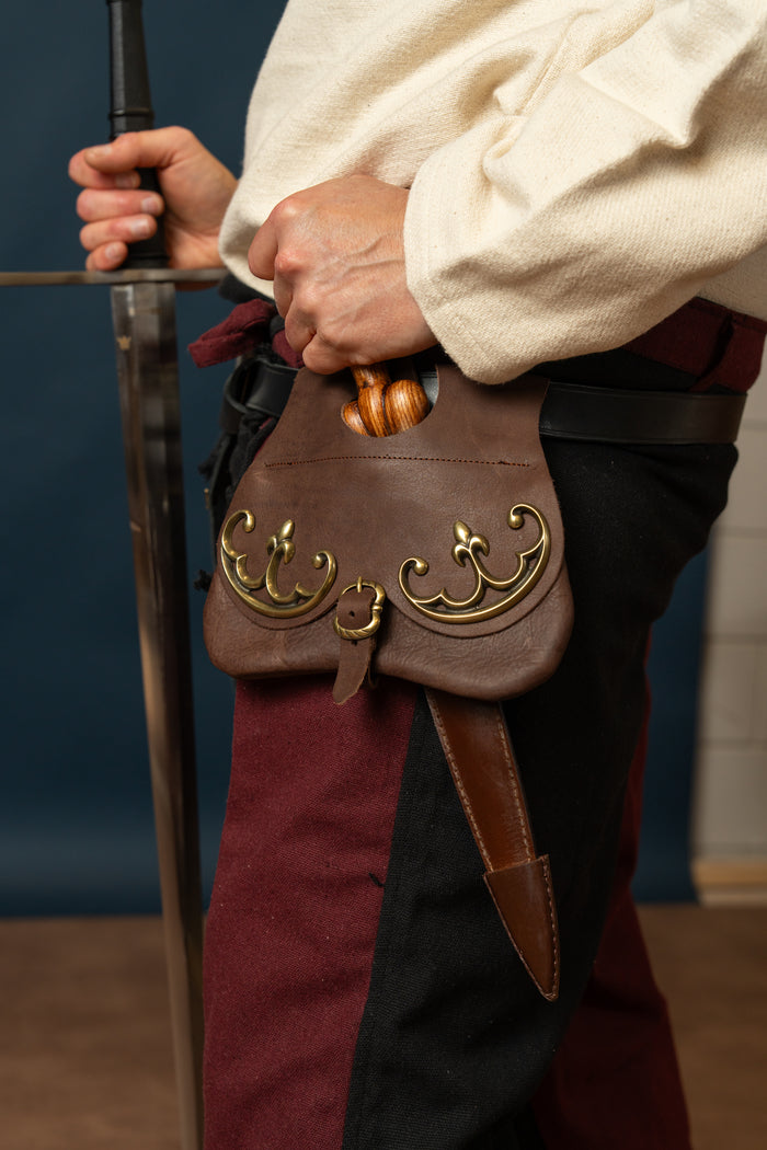 Luxury 15th Century Kidney Purse